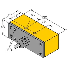 Индуктивный датчик TURCK NI30-Q130-VP4X2