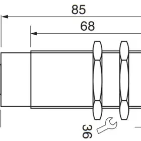 Индуктивный датчик EGE-Elektronik IGMW 015 WO