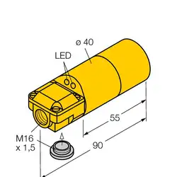 Индуктивный датчик TURCK NI20-K40SR-VP4X2