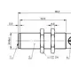 Емкостной датчик Balluff BCS M18BBI3-POC80D-S04K
