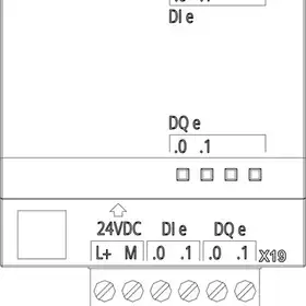 Системная плата дискретного ввода/вывода Siemens 6ES7223-3BD30-0XB0