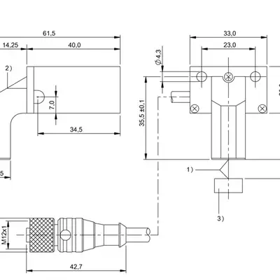 RFID головка чтения/записи Balluff BIS C-302-PU1-05