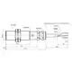 Индуктивный датчик ТЕКО ISBt AG3B8-31P-4-LZ-H-VP-4K