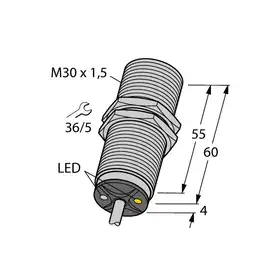Индуктивный датчик TURCK BI10U-M30-ADZ30X2