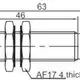 Индуктивный датчик LANBAO LR12XBF04DLOY-E2
