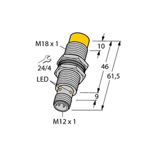 Индуктивный датчик TURCK NI12U-M18M-VN4X-H1141
