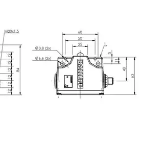 Блочный выключатель Balluff BNS 819-B06-D12-61-12-10-S4L-I