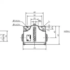Блочный выключатель Balluff BNS 813-B02-K12-61-A-10-01