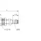 Индуктивный датчик Balluff BES M08EH1-NOC60F-S49G