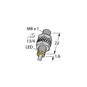 Индуктивный датчик TURCK BI1.5-EG08K-AN6X