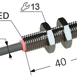 Индуктивный датчик Мега-К PS2-08M40-4B11-K