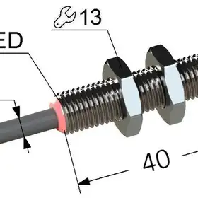 Индуктивный датчик Мега-К PS2-08M40-4B11-K