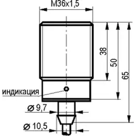 Индуктивный датчик ТЕКО ISB AF9A-32P-12-LZ-C
