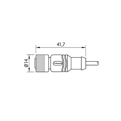 Соединительный кабель Microsonic KST5G-10/M12/S