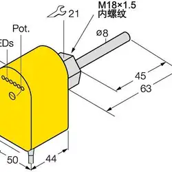 Датчик потока Sentinel PLSX-18MN-AN6D-C2