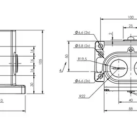Блочный выключатель Balluff BNS 819-D04-D16-100-14-DH
