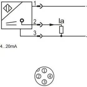 Индуктивный датчик расстояния LANBAO LR30XCN15LI4M-E2