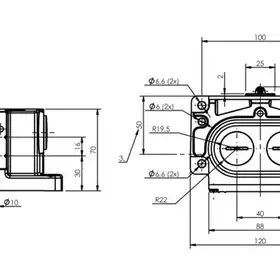 Блочный выключатель Balluff BNS 813-D02-L16-100-22-02