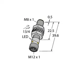 Индуктивный датчик TURCK BI2-M08K-VN6X-H1341