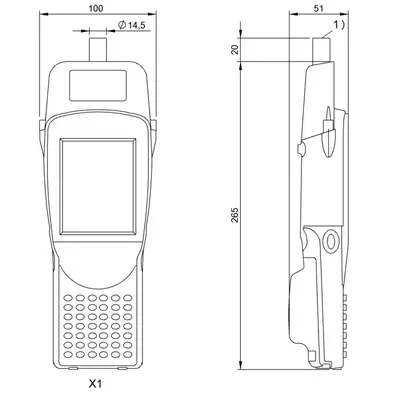 RFID портативный прибор чтения-записи Balluff BIS L-873-1-008-X-001