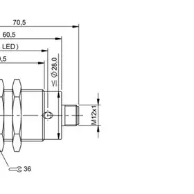 Индуктивный датчик Balluff BES 516-217-E5-E-S27