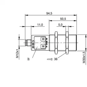 Ультразвуковой датчик Balluff BUS M30M1-PPC-03/025-S92K