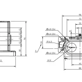Блочный выключатель Balluff BNS 813-D05-R12-62-10-01