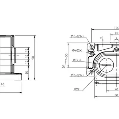 Блочный выключатель Balluff BNS 813-D04-D12-100-10-01