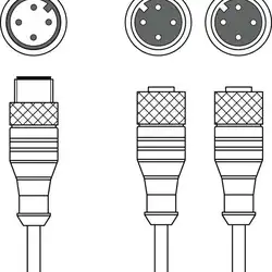 Y-образный разветвитель Leuze Electronic CB-M12-SC44