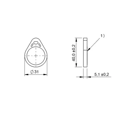 Транспондер RFID Balluff BIS L-204-03/L-BU