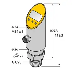 Датчик давления TURCK PS025V-609-LI2UPN8X-H1141