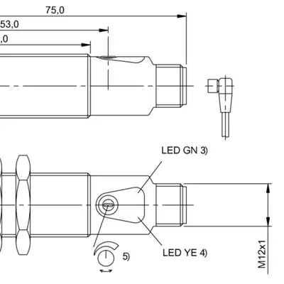 Усилитель для оптоволоконных датчиков Balluff BFB M18M-012-P-S4