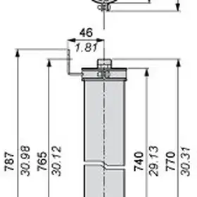 Cветовой барьер безопасности Telemecanique XUSL4E30H061LWH