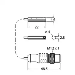 Магнитный датчик TURCK BIM-UNC-AP6X-0.3-RS4