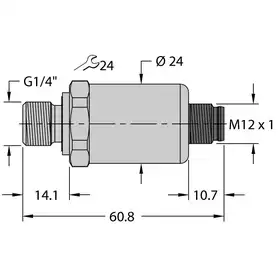 Датчик давления TURCK PT400R-2104-U3-H1143