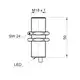 Индуктивный датчик Baumer IFRM 18P17M1/PL