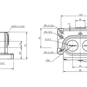 Блочный выключатель Balluff BNS 816-B02-THA-16-602-11-S80L
