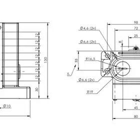 Блочный выключатель Balluff BNS 813-D08-R12-62-10-02-FD