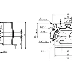 Блочный выключатель Balluff BNS 813-D04-D12-100-22-04