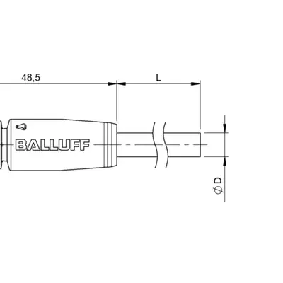 Разъем с кабелем Balluff BCC M415-0000-2A-030-VS85N6-020