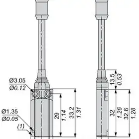 Индуктивный датчик Telemecanique XS7F1A1PAL01M8