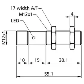 Ультразвуковой датчик Microsonic nano-24/CE