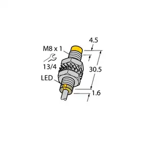 Индуктивный датчик TURCK NI3-M08-AP6X