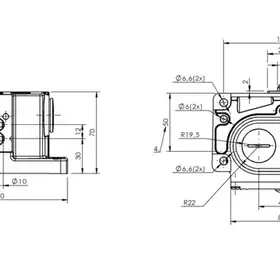 Блочный выключатель Balluff BNS 813-D02-R12-100-10-01-FE