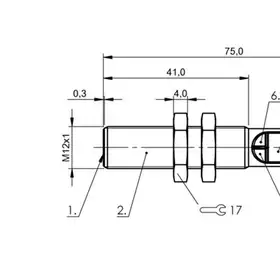 Емкостной датчик Balluff BCS M12B4G2-POC40D-S04K