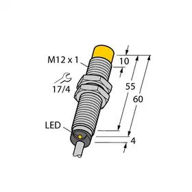 Индуктивный датчик TURCK NI8U-M12E-VN4X