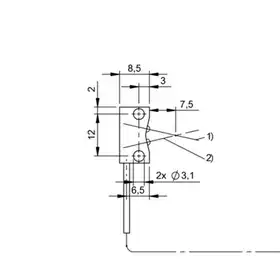 Оптоволоконный кабель Balluff BOH FK-Z001V-001-TF-01