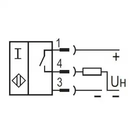 Индуктивный датчик ТЕКО ISB AC12B-31P-1,5-LS4-C-O
