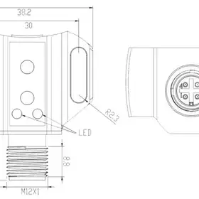 Индуктивный датчик для клапанов EMA Electronics IV0005