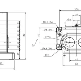 Блочный выключатель Balluff BNS 819-D08-L12-100-10